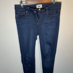 Paige Skyline Skinny Jeans (like new)